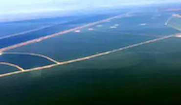 تصاویر هوایی از هورالعظیم پر آب
