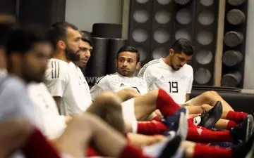 ابراهیمی در بهترین فرم در اختیار کی‌روش(عکس)