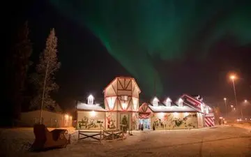  خانه سانتا کلاوس | دهکده بابانوئل آلاسکا