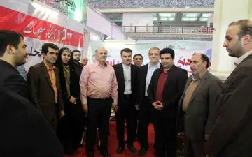 گزارش تصویری / حضور دکتر پزشکیان در غرفه فرتاک نیوز