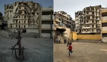 بازگشت زندگی به حلب +عکس