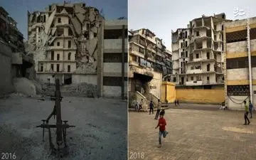 بازگشت زندگی به حلب +عکس