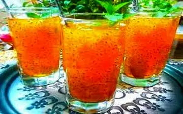 نوشیدنی خوشرنگ و خوشمزه | شربت ژله ای 