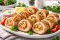 رولت مرغ؛ غذایی مجلسی، خوش‌طعم و متفاوت برای هر سفره