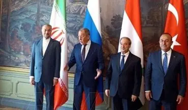 توافق در نشست چهارجانبه مسکو با حضور ایران درباره تعیین نقشه راه توسعه روابط آنکارا-دمشق
