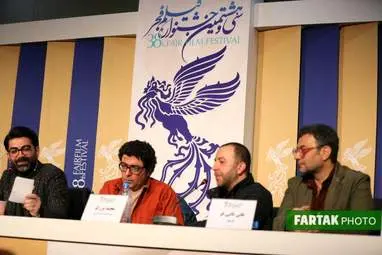 گزارش تصویری از کنفرانس خبری فیلم " ابر بارانش گرفت "