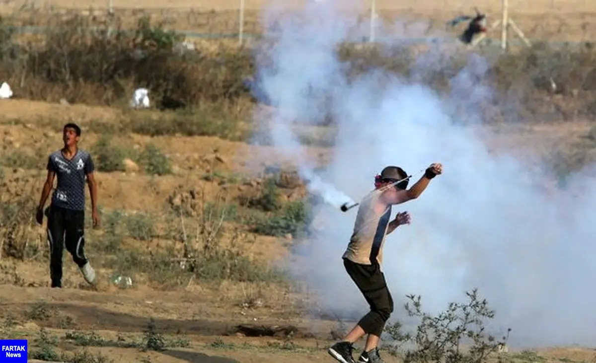 درگیری مبارزان فلسطینی با نظامیان رژیم صهیونیستی در نوارغزه