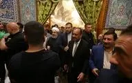 روحانی مسجد کوفه را زیارت کرد