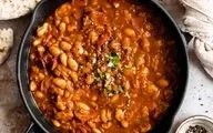 طرز تهیه خوراک لوبیا چیتی با قارچ؛ غذایی ساده و مقوی