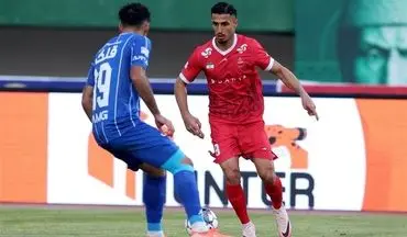 پایان یک نیمه کم‌ افت‌وخیز دیدار پرسپولیس و استقلال با تساوی