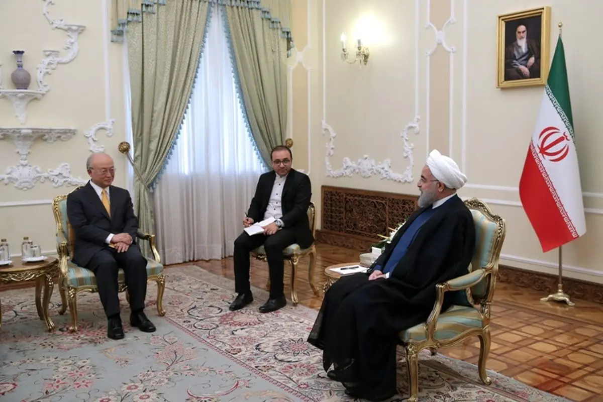 روحانی: اراده ایران همکاری بلندمدت با آژانس در چارچوب مقررات بین المللی است
