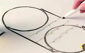 خلاقیت حیرت انگیز با رنگ‌های رسانا