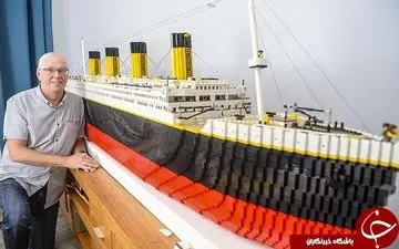 اشتیاق کودکانه پدربزرگ برای بازی با لِگو +فیلم