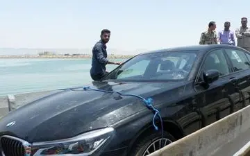 توقیف خودرو لاکچری ۲۶ میلیاردی