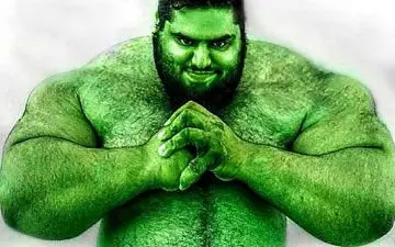 هالک ایرانی دوباره وارد میدان شد! / آبروریزی جدید هالک ایرانی + عکس خجالت آور