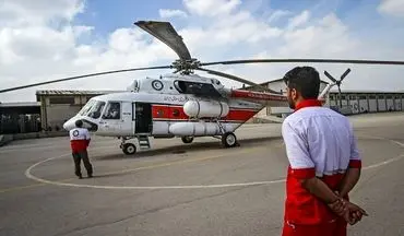 آماده باش بالگردهای اورژانس هوایی خوزستان