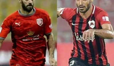 رویارویی جذاب سرخابی های سابق در لیگ ستارگان قطر ؛ بازیکنان استقلال و پرسپولیس به هم رسیدند