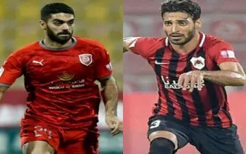 رویارویی جذاب سرخابی های سابق در لیگ ستارگان قطر ؛ بازیکنان استقلال و پرسپولیس به هم رسیدند