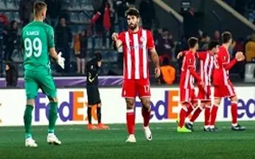 تاریخ‌سازی انصاری‌فرد در المپیاکوس