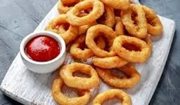 طرز تهیه  پیاز سوخاری حلقه ای| بچه ها عاشقشن