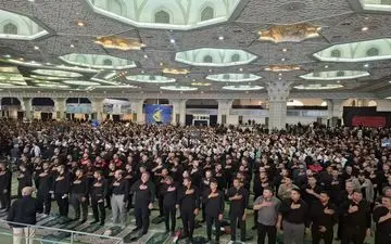 برگزاری مراسم عزاداری نیروهای مسلح در مصلای تهران