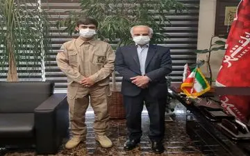 دیدارنوجوانترین جهادگرکشوربا مدیریت بانک شهر