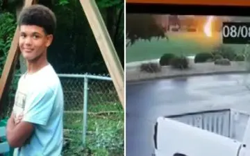 اصابت صاعقه پسر نوجوان را به کما فرستاد! +فیلم 