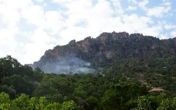 اطفا کامل حریق "بلبزان" پاوه پس از چهار روز