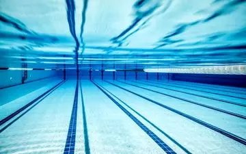 افتتاح اولین استخر مخصوص نابینایان