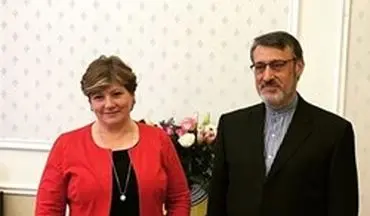 دیدار و گفت‌وگوی سفیر ایران با وزیر خارجه دولت در سایه انگلیس
