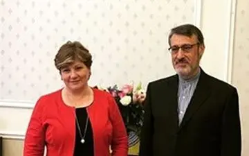دیدار و گفت‌وگوی سفیر ایران با وزیر خارجه دولت در سایه انگلیس