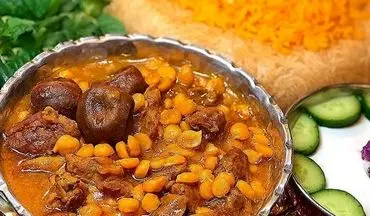 طرز تهیه خورش نخود خوشمزه و مجلسی با گوشت چرخ‌کرده