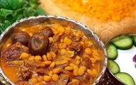 طرز تهیه خورش نخود خوشمزه و مجلسی با گوشت چرخ‌کرده