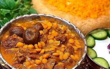طرز تهیه خورش نخود خوشمزه و مجلسی با گوشت چرخ‌کرده