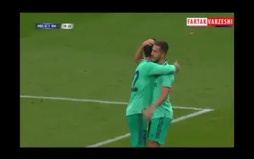 گل تماشایی ادن هازارد؛ گل اول رئال مادرید به سالزبورگ