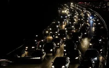 ترافیک سنگین در ورودی های شرقی تهران