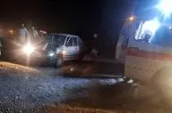 برخورد پراید با وانت در جاده برزک کاشان ۲ کشته و یک مصدوم برجا گذاشت
