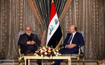 برهم صالح: بر گسترش روابط با ایران تاکید داریم