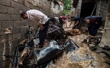  بارش باران و سیلابی شدن مسیلها در ۷ استان کشور