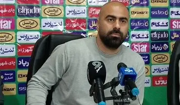 زارع: تلاش و تعصب بازیکنان ملوان از هر نتیجه‌ای ارزشمندتر است