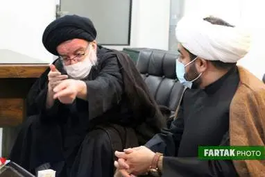 مراسم درگذشت والده مکرمه حجت‌الاسلام  رئیس سازمان گسترش اقتصاد مقاومتی 