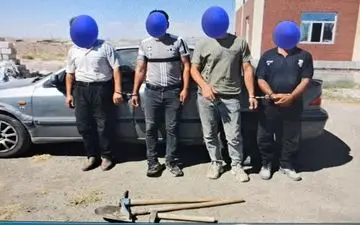 سه حفار غیرمجاز در بندپی بابل دستگیر شدند