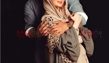 عکسهای عاشقانه گلناز خالصی در آغوش همسرش در دهمین سالگرد ازدواجشان (عکس)
