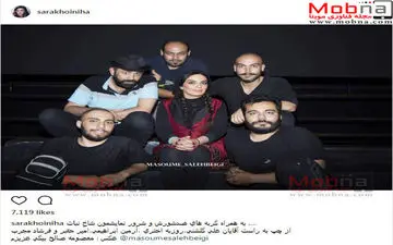 پوشش و گریم متفاوت سارا خوئینی ها در میان گربه های ضد شورش و شرور! (عکس)