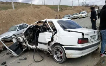 یک کشته و چهار مصدوم در سانحه رانندگی جاده هراز