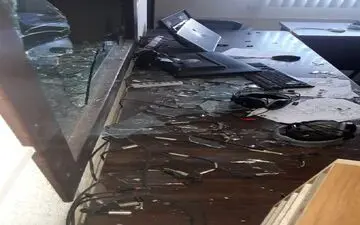 حمله افراد ناشناس به مقر تلویزیون غزه