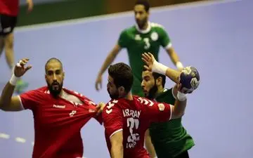 پیروزی تیم هندبال کشورمان مقابل الاهلی قطر