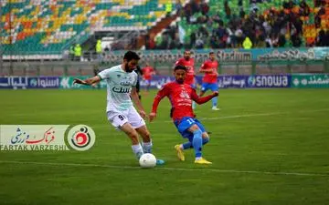 تصاویری اختصاصی از جدال دیدنی ذوب آهن و نساجی