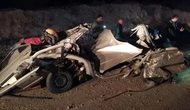 سانحه رانندگی در کهنوج ۲ کشته و ۹ مصدوم برجاگذاشت