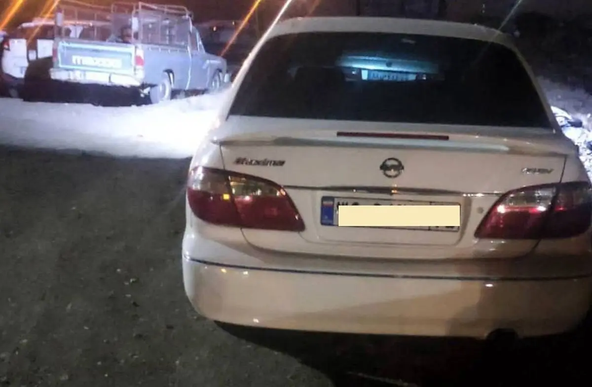 توقیف ماکسیمای متخلف با سرعت بالای 206 کیلومتر بر ساعت در کرمان